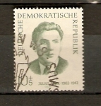 Stamps Germany -  Julius Fucik
