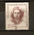 Stamps Germany -  Johanna J. Schaft