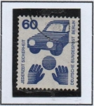 Stamps Germany -  Riesgos: Polota rodando