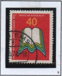 Stamps Germany -  Libro Abierto