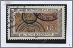 Sellos de Europa - Alemania -  Union Aduanera