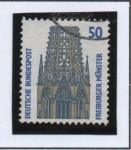 Stamps Germany -  Filigrana en Agujas