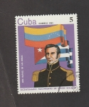 Sellos de America - Cuba -  Bicentenario nacimiento de Simón Bolivar