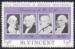 Stamps : America : Saint_Vincent_and_the_Grenadines :  200  Aniv. Independencia d. América