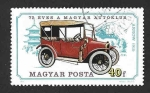 Stamps Hungary -  2355 - LXX Aniversario del Club Automovilístico de Hungría