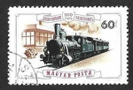 Sellos de Europa - Hungra -  2444 - Locomotora