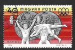 Stamps Hungary -  2451 - XXI JJOO. Medallistas Húngaros