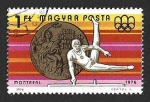 Stamps Hungary -  2453 - XXI JJOO. Medallistas Húngaros