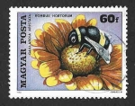 Stamps Hungary -  2626 - Insectos Polinizando Flores