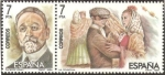 Stamps Spain -  2764 y 2765 - Maestro de la Zarzuela, Ruperto Chapí