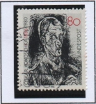 Stamps Germany -  Bach Contata Detail