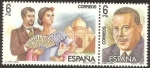 Stamps Spain -  2762-2763 - maestro de la zarzuela, pablo luna