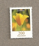 Stamps Germany -  Flor Eschscholzia californica