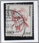 Stamps Germany -  Kete Strobel