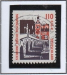 Stamps Germany -  Regensburg Puente d' Piedra