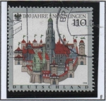 Stamps Germany -  Ciudad d' Nordllingen