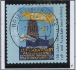 Stamps Germany -  100 años internacional Luft-und Raumfahrtausstellung
