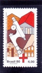 Stamps Brazil -  Día mundial de la salud
