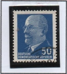 Stamps Germany -  Pres. Chairma Walter