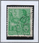 Stamps Germany -  Mujer Marinero