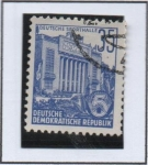 Stamps Germany -  Sports Hall, Berlin