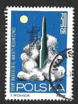 Sellos de Europa - Polonia -  1292 - Lanzamiento de cohete Ruso