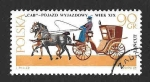 Stamps Poland -  1382 - Carruajes Tirados por Caballos del Museo Lancut