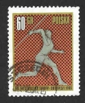 Stamps Poland -  1416 - Campeonatos Europeos de Atletismo