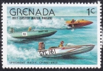 Stamps Grenada -  Carrera de lanchas