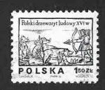 Sellos de Europa - Polonia -  2071 - Diseños de Xilografías del Siglo XVI