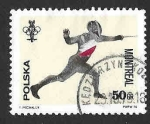 Stamps Poland -  2166 - XXI JJOO Montreal