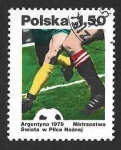 Stamps Poland -  2265 - XI Campeonato Mundial de Fútbol