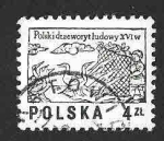 Stamps Poland -  2071A - Diseños de Xilografías del Siglo XVI