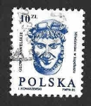 Stamps Poland -  2628B - Escultura de Cabeza