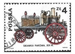 Stamps Poland -  2664 - Camiones de Bomberos Clásicos y Contemporáneos