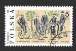 Sellos de Europa - Polonia -  2776 - Centenario de la Sociedad Ciclista de Varsovia