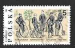 Stamps Poland -  2776 - Centenario de la Sociedad Ciclista de Varsovia