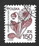 Sellos de Europa - Polonia -  2919 - Margarita