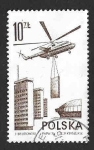 Stamps Poland -  C54 - Helicóptero