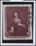 Stamps Germany -  Saskia dd' rojo