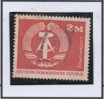 Stamps Germany -  Escudo d' DDR