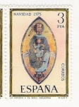 Stamps Spain -  Navidad 1975