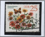 Stamps Germany -  Crisantemos