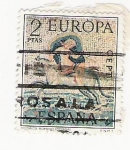Stamps Spain -  Mosaico Romano (Merida)