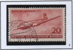 Stamps Germany -  Avión: Aterrizando