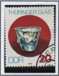 Stamps Germany -  Turingia Vidrio: Taza