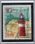 Stamps Germany -  Faros: Burk 1878