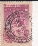 Sellos de America - Brasil -  Siglo II Orden Carmo Diamantina - MG