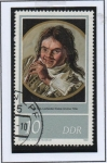 Sellos de Europa - Alemania -  Pinturas: Muchacho cob flauta