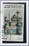 Stamps Germany -  Dresden 1987/88